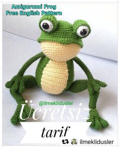 Amigurum Frog Free Crochet Pattern