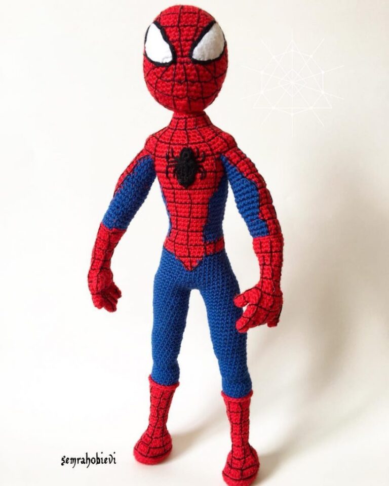 Amigurumi Spiderman Free Crochet Pattern