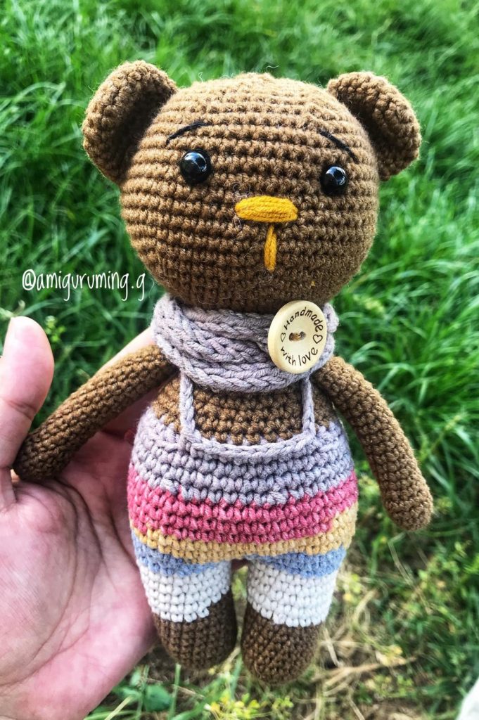 Amigurumi Teddy Bear Pofu Free Crochet Pattern