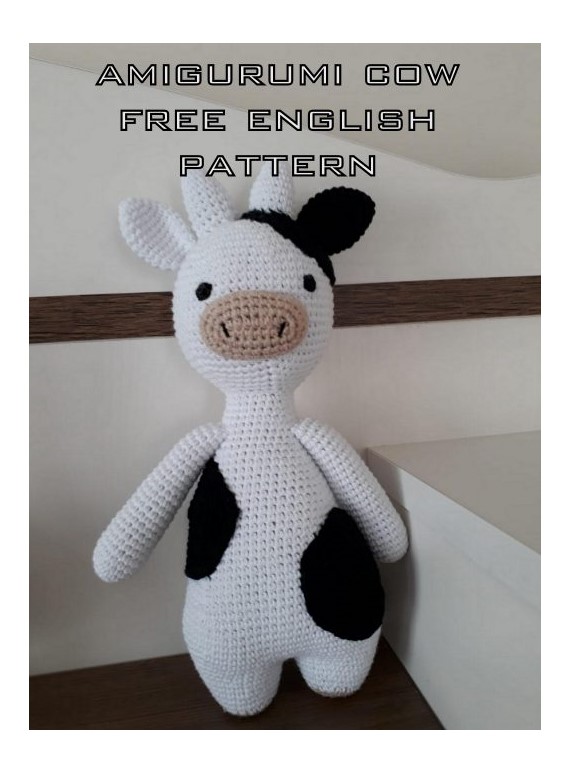 Amigurumi Cute Spotted Cow Free Crochet Pattern