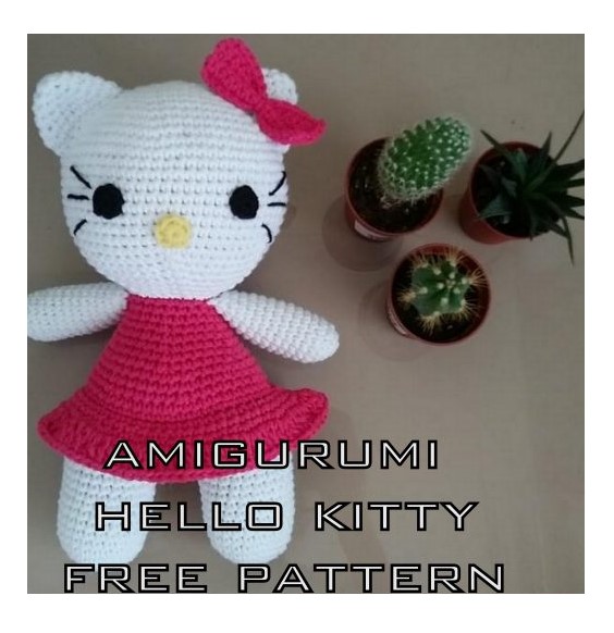 Amigurumi Hello Kitty Free Crochet Pattern