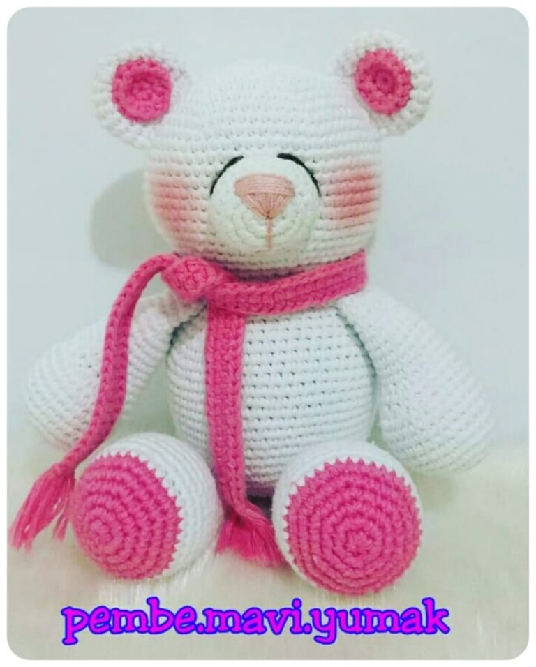 Amigurumi Fat Teddy Bear Free Crochet Pattern