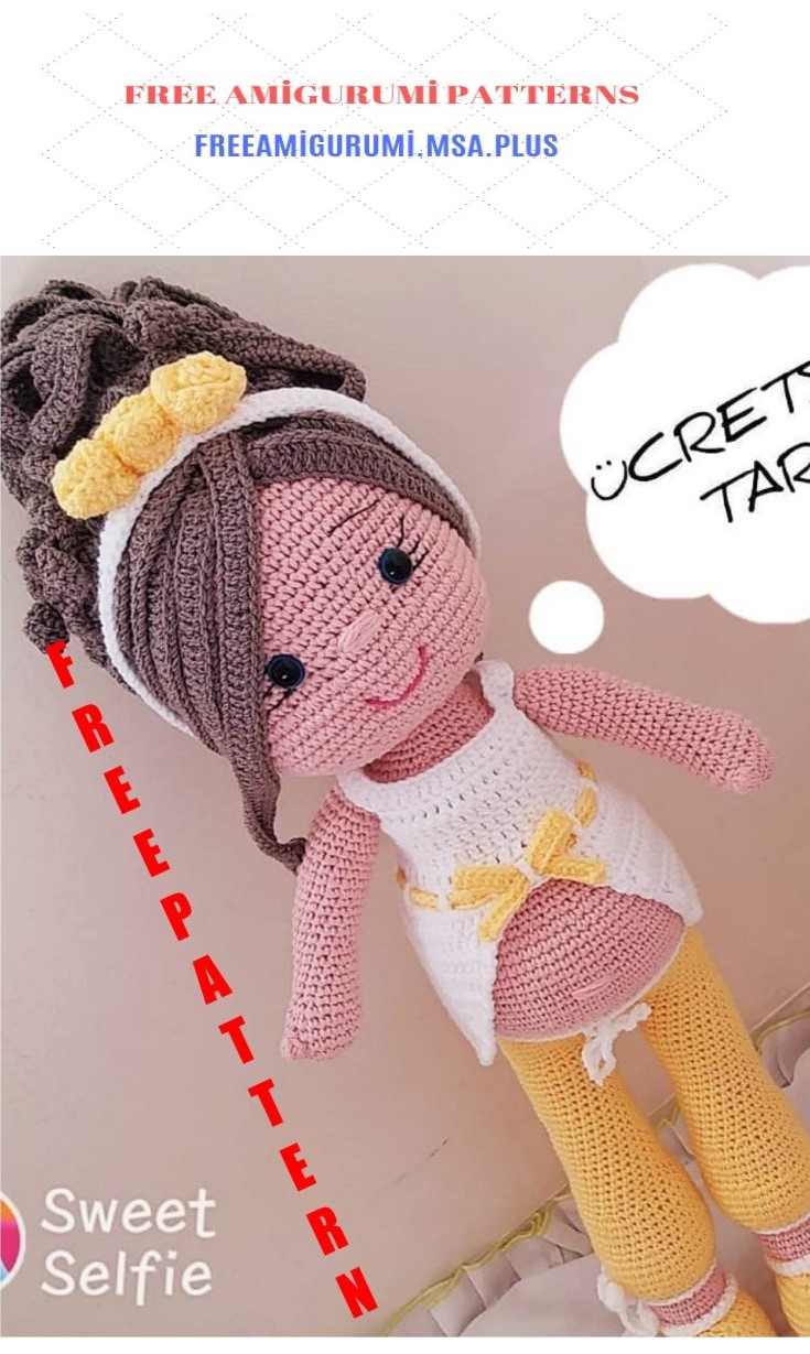 Amigurumi Pregnant Doll Free Crochet Pattern