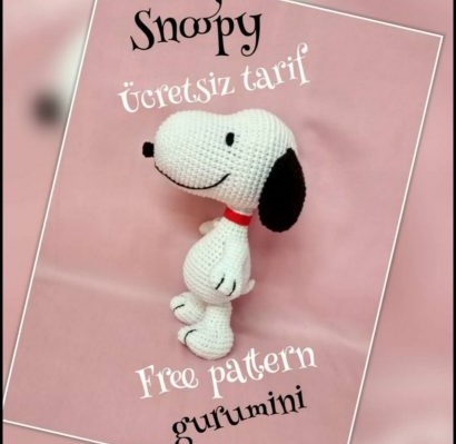 Amigurumi Dog Snoopy Free Crochet Pattern