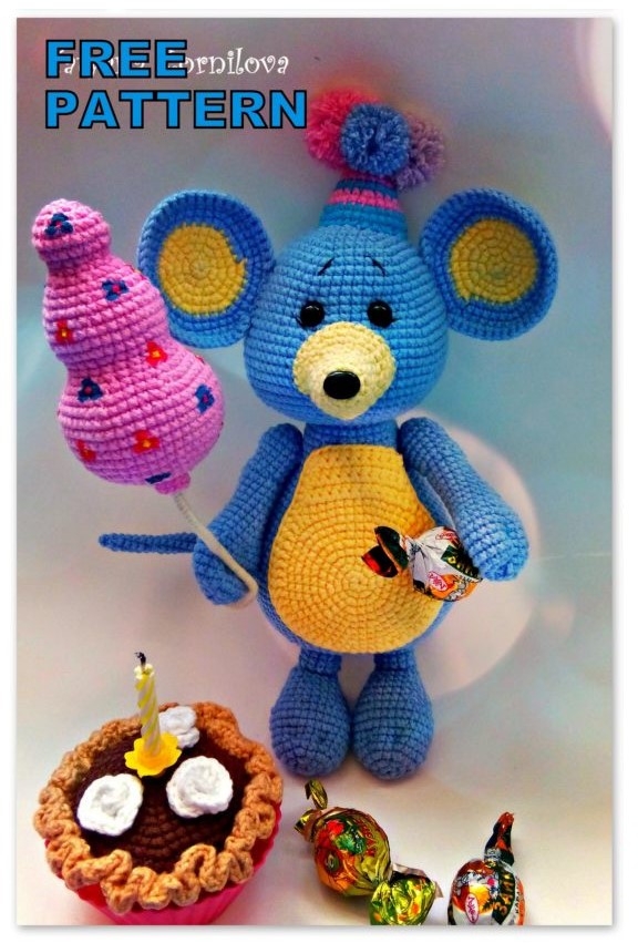 Free Amigurumi Cute Mouse Crochet Pattern