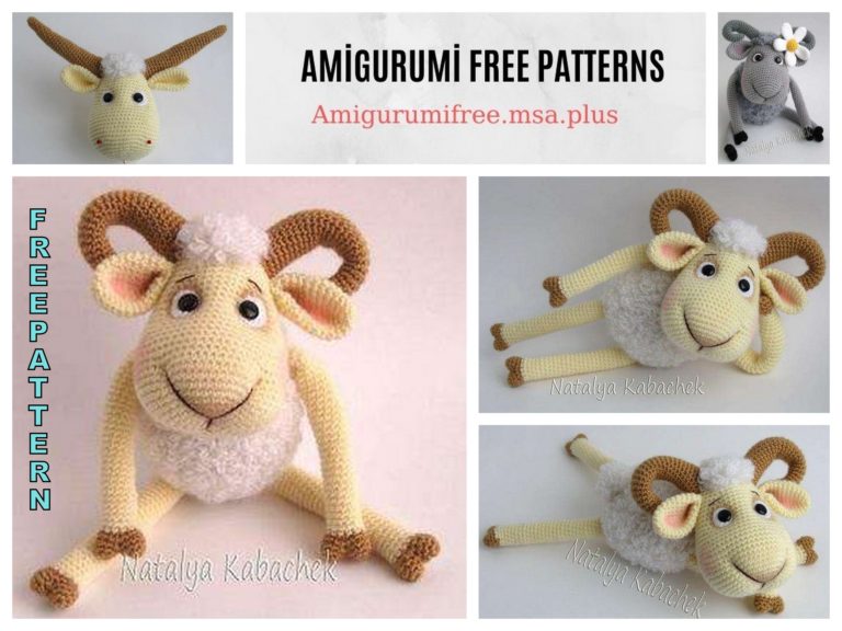 Amigurumi Cute Lamb Free Crochet Pattern