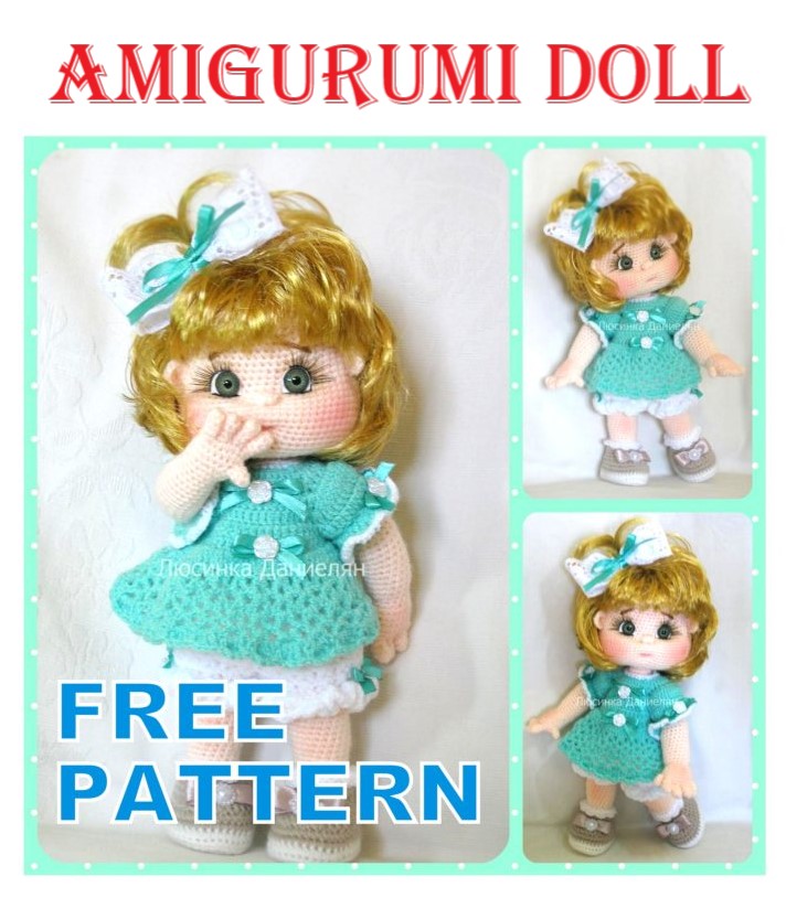 Amigurumi Fat Doll Free Crochet Pattern
