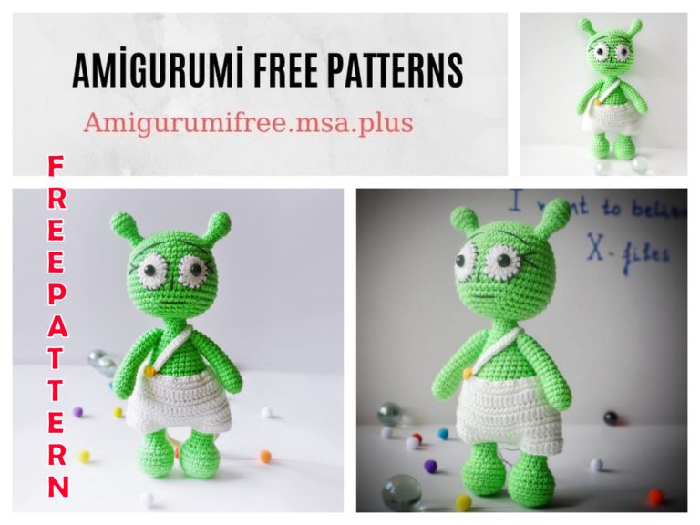 Amigurumi Alien Saveliy Free Crochet Pattern