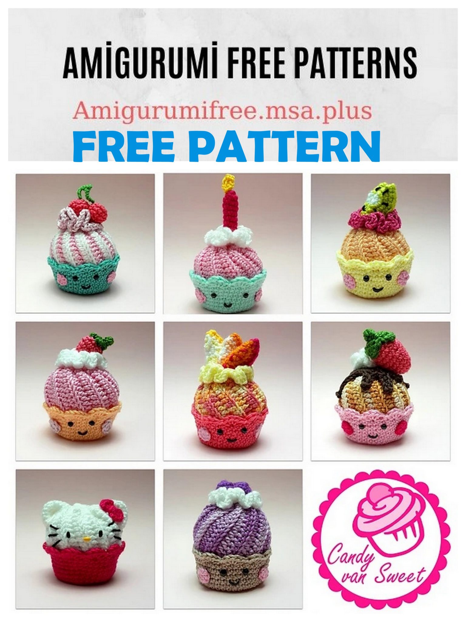 Amigurumi Cute Spring Bunny Free Crochet Pattern - Amigurumi Free Patterns