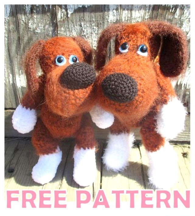 Amigurumi Dog Chocolate Free Crochet Pattern