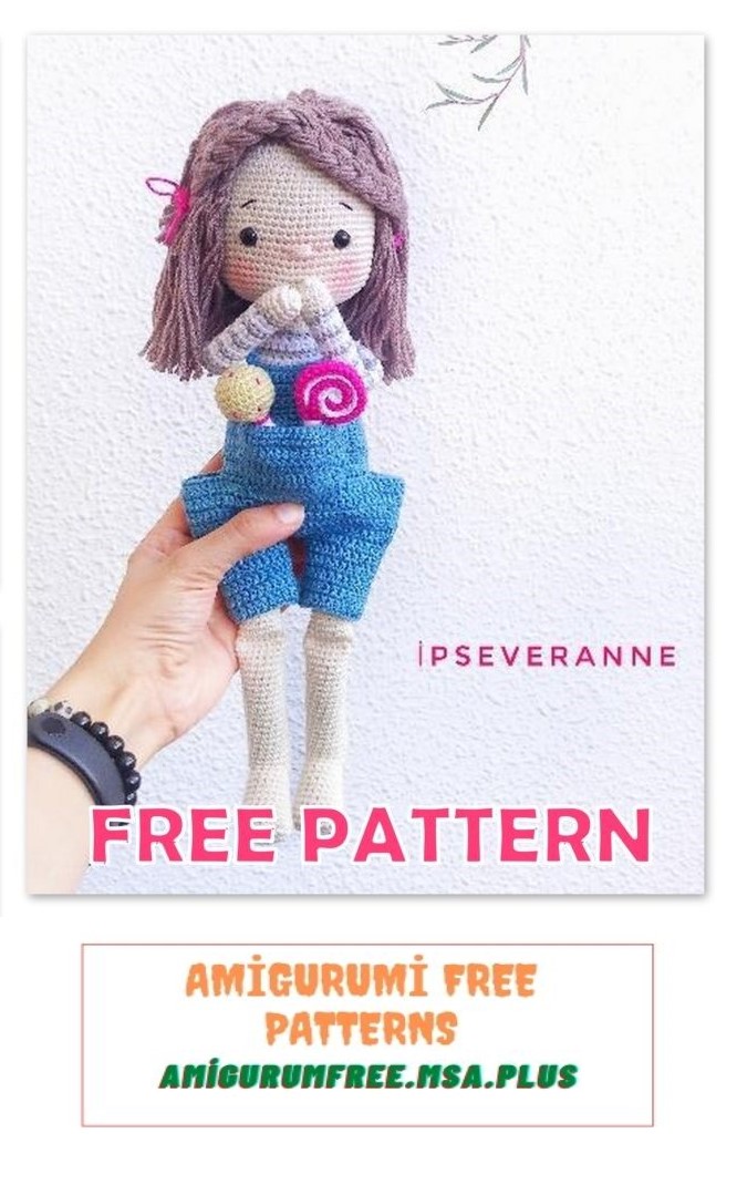 Amigurumi Amanda Doll Free Crochet Pattern