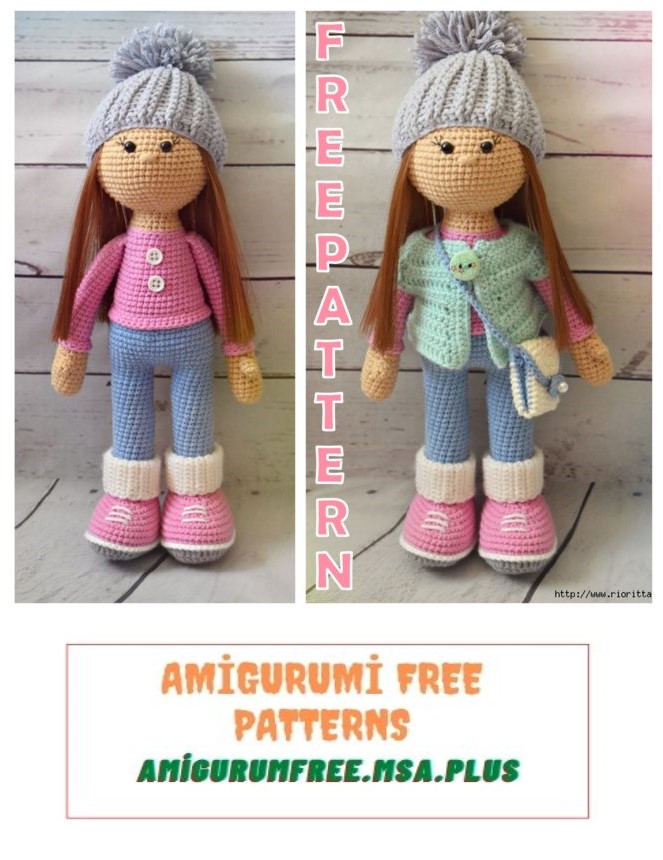 Amigurumi Basic Doll Free Crochet Pattern