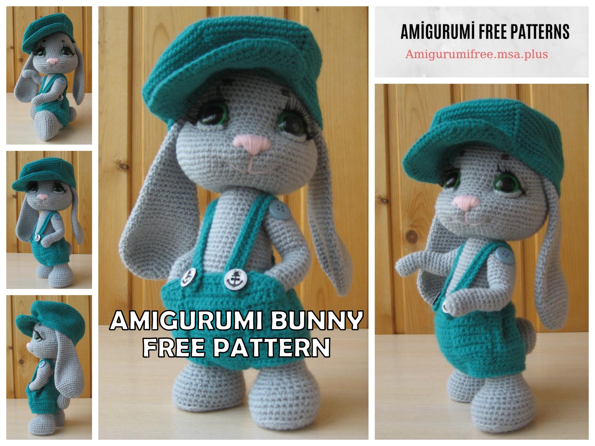 Amigurumi Rowdy Bunny Free Crochet Pattern – Amigurumi Free Patterns