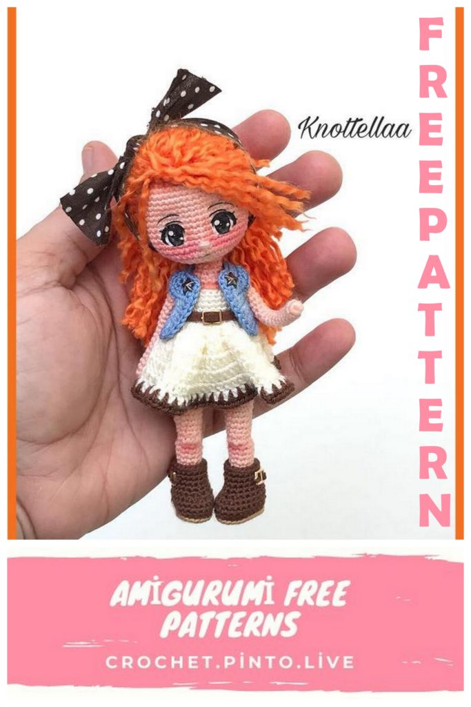 Amigurumi Doll Ella Free Crochet Pattern