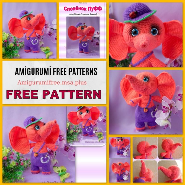 Amigurumi Elephant Free Pattern