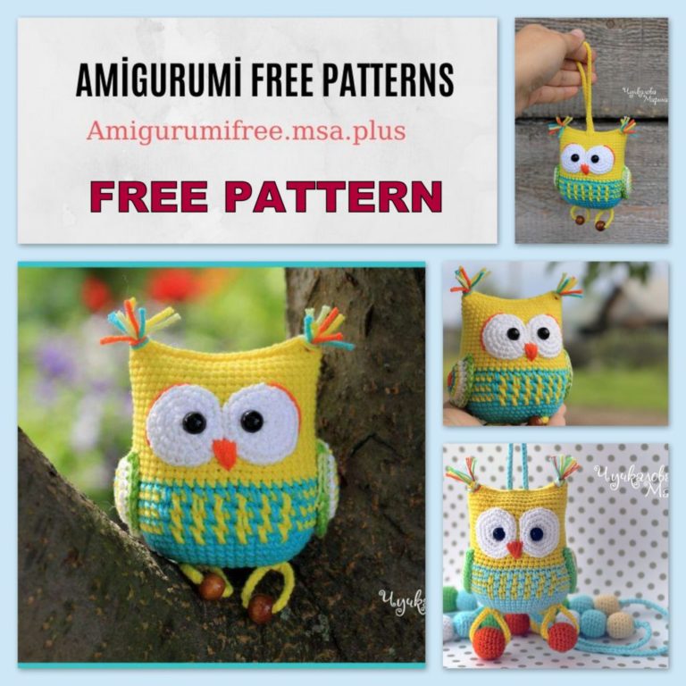 Amigurumi Cute Owl Free Crochet Pattern